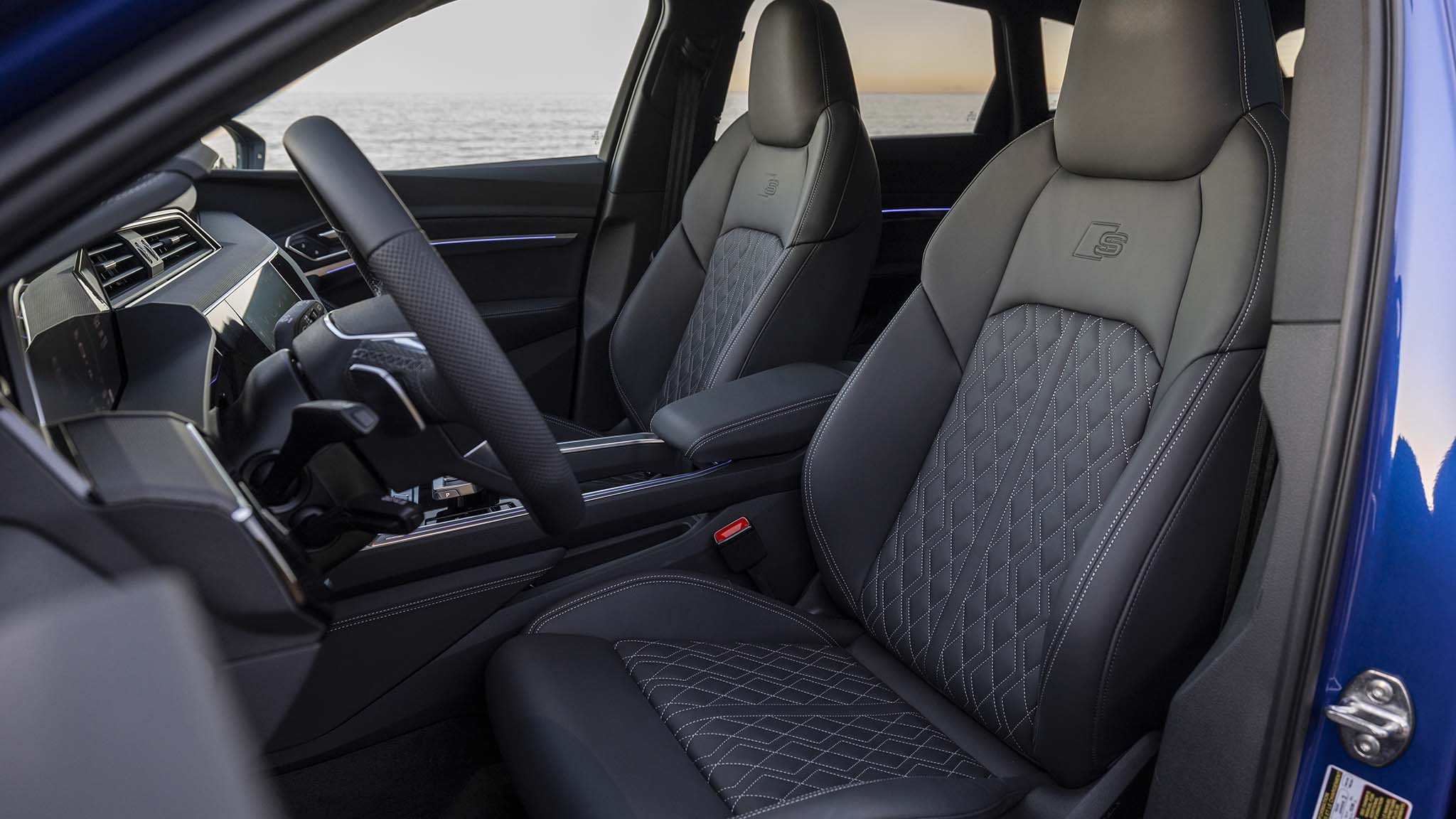 2024 Audi SQ8 e-tron Review: Buy or Skip? 11 012 2024 audi sq8 e tron ront seats