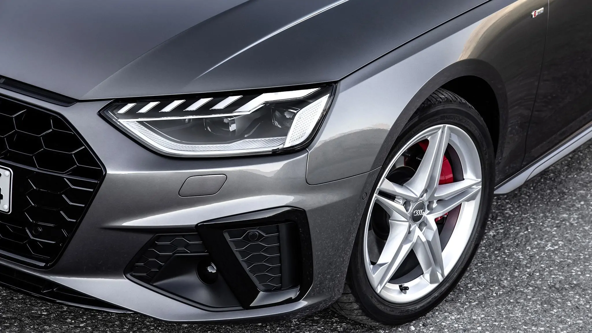 2024 Audi A4 Review: Price, Range, Performance 6 4 2024 Audi A4 head light