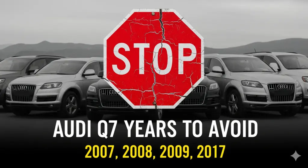 Audi Q7 Years to Avoid: Complete 2025 Guide 3 audi q7 years to avoid 1