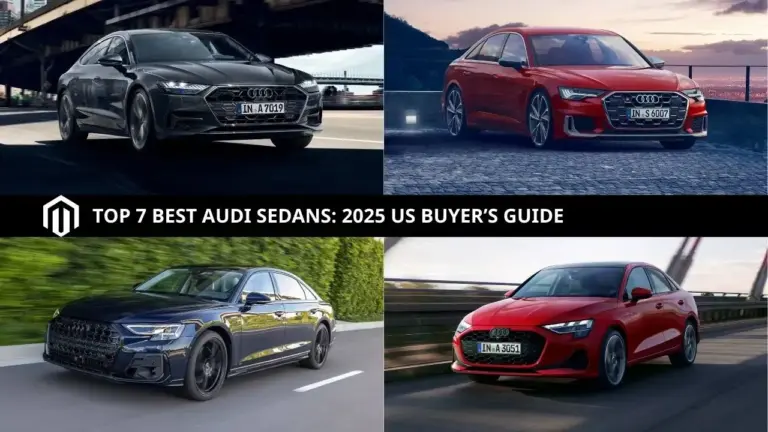 Top 7 Best Audi Sedans Ranked for 2025