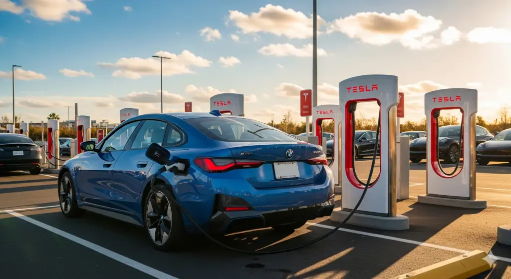 【Explained】Can BMW Charge at Tesla Supercharger? 5 can bmw charge at tesla supercharger 2 1