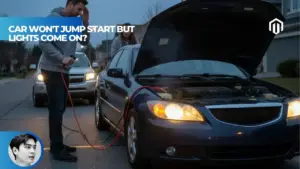 【Explained】Car Won’t Jump Start, But Lights Are On: Top 5 Reasons & Fixes