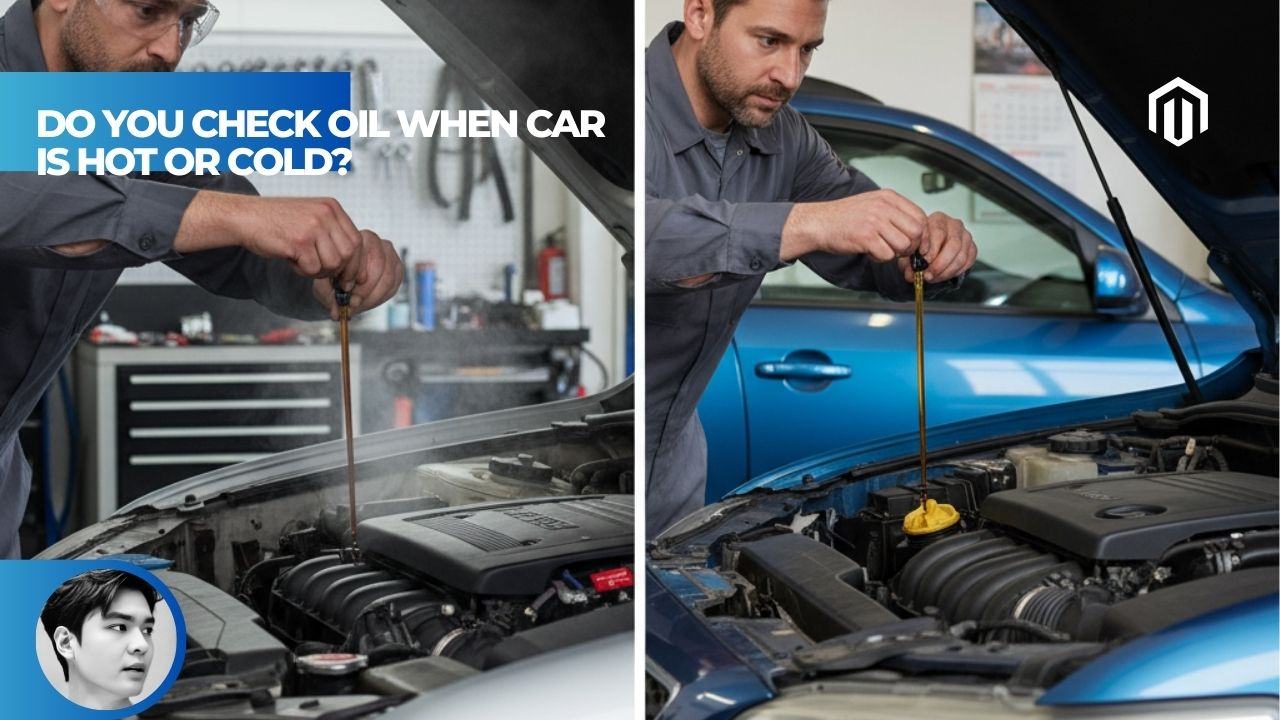 do you check oil when car is hot or cold