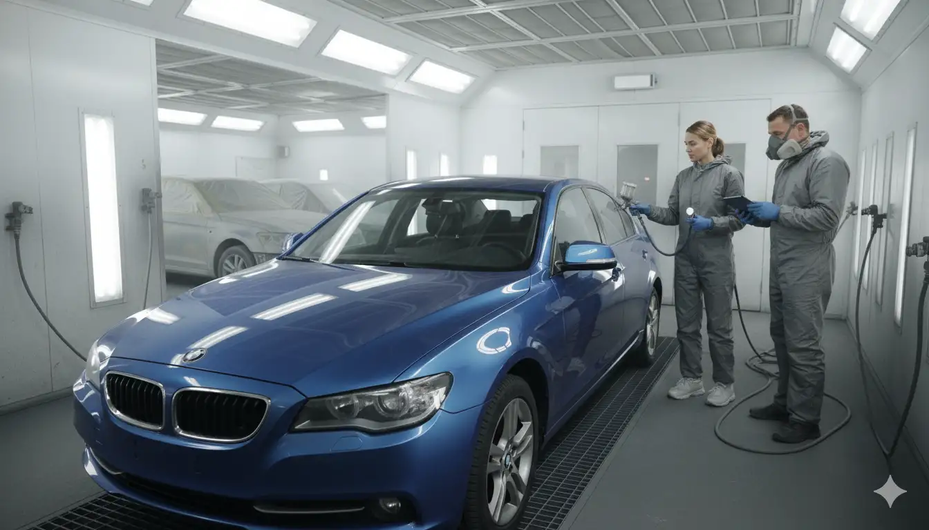 how long does it take to paint a car 12