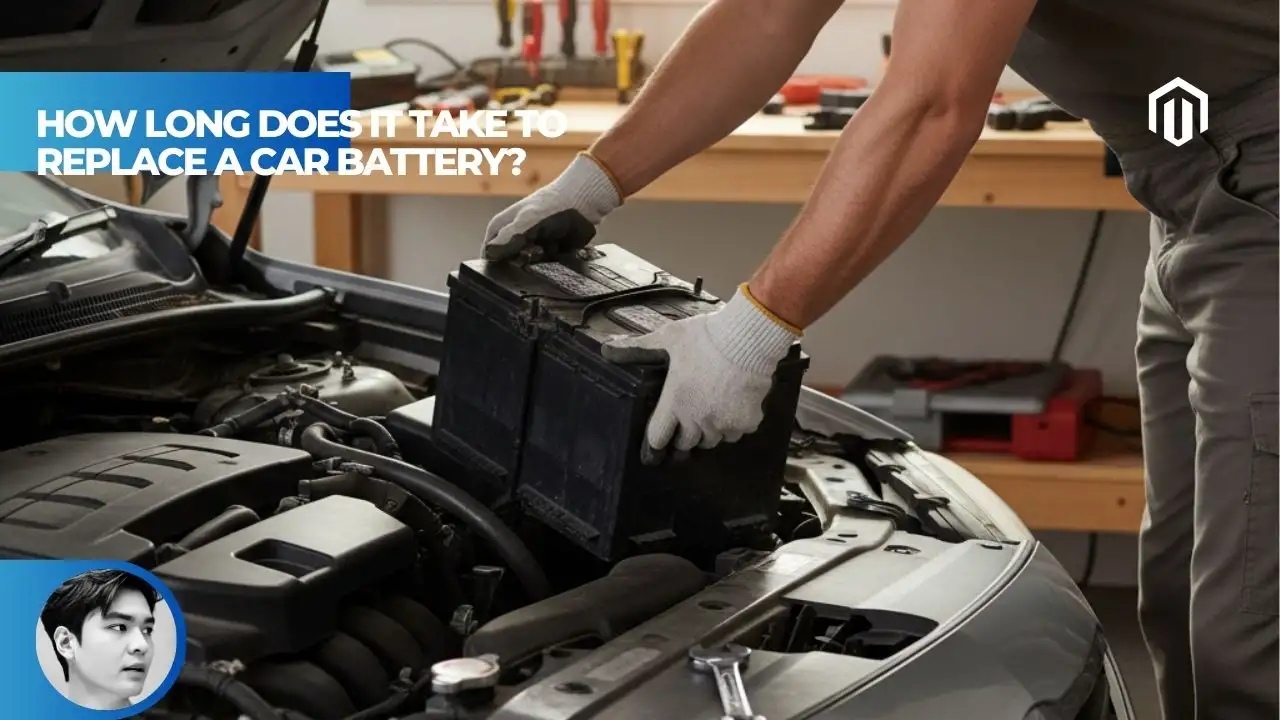 how long does it take to replace a car battery