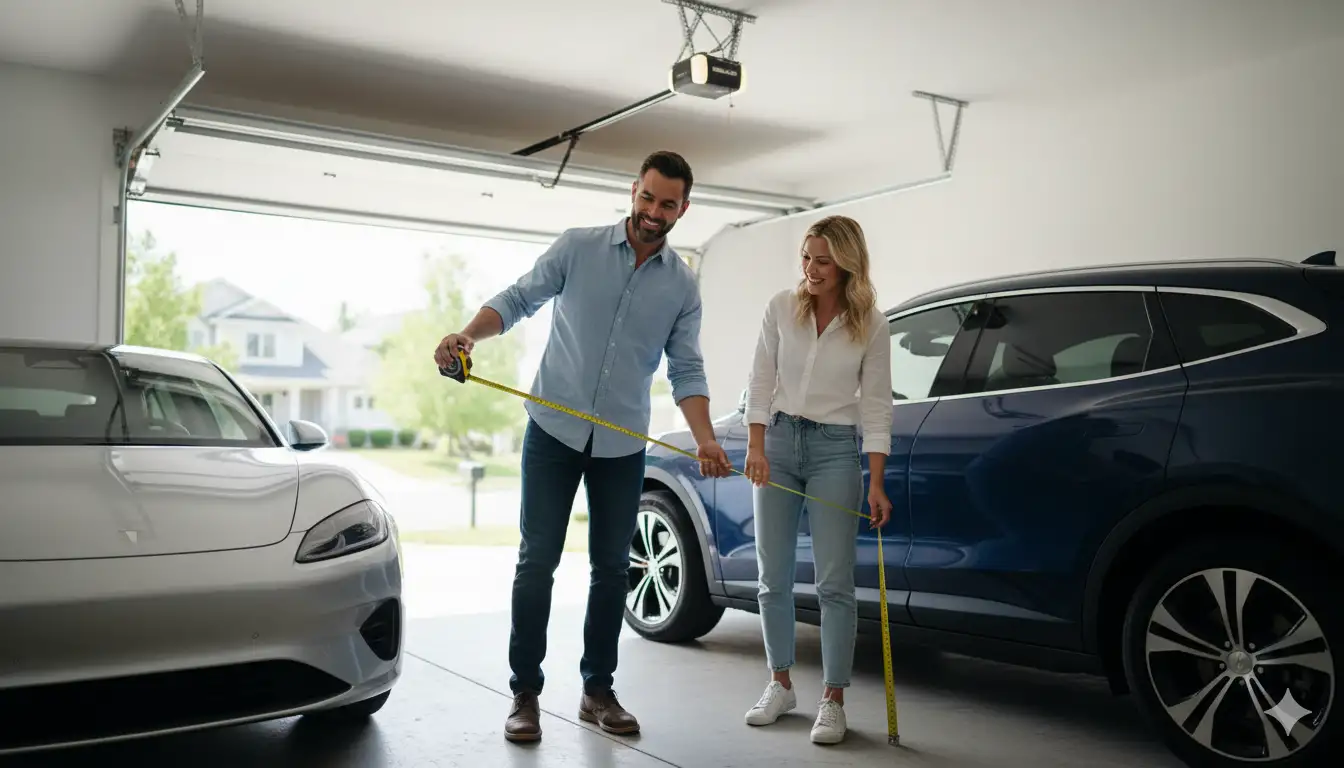 how many square feet is a two car garage 13