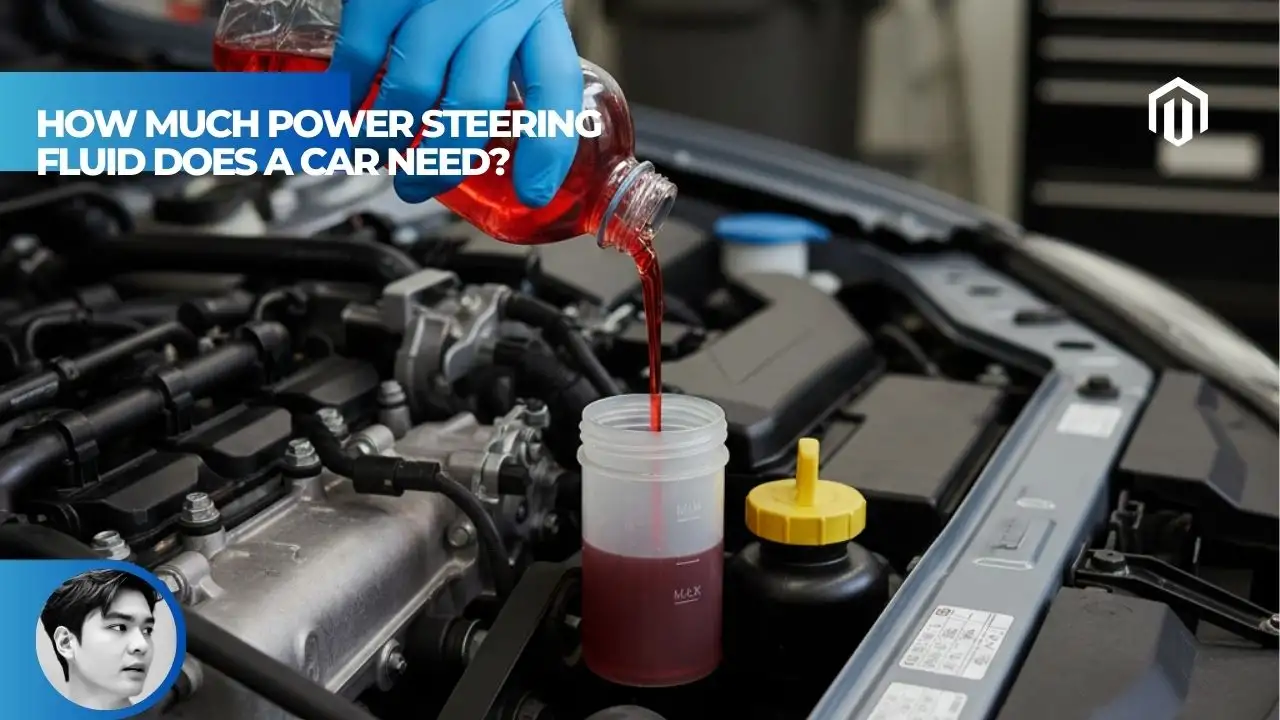 how much power steering fluid does a car need