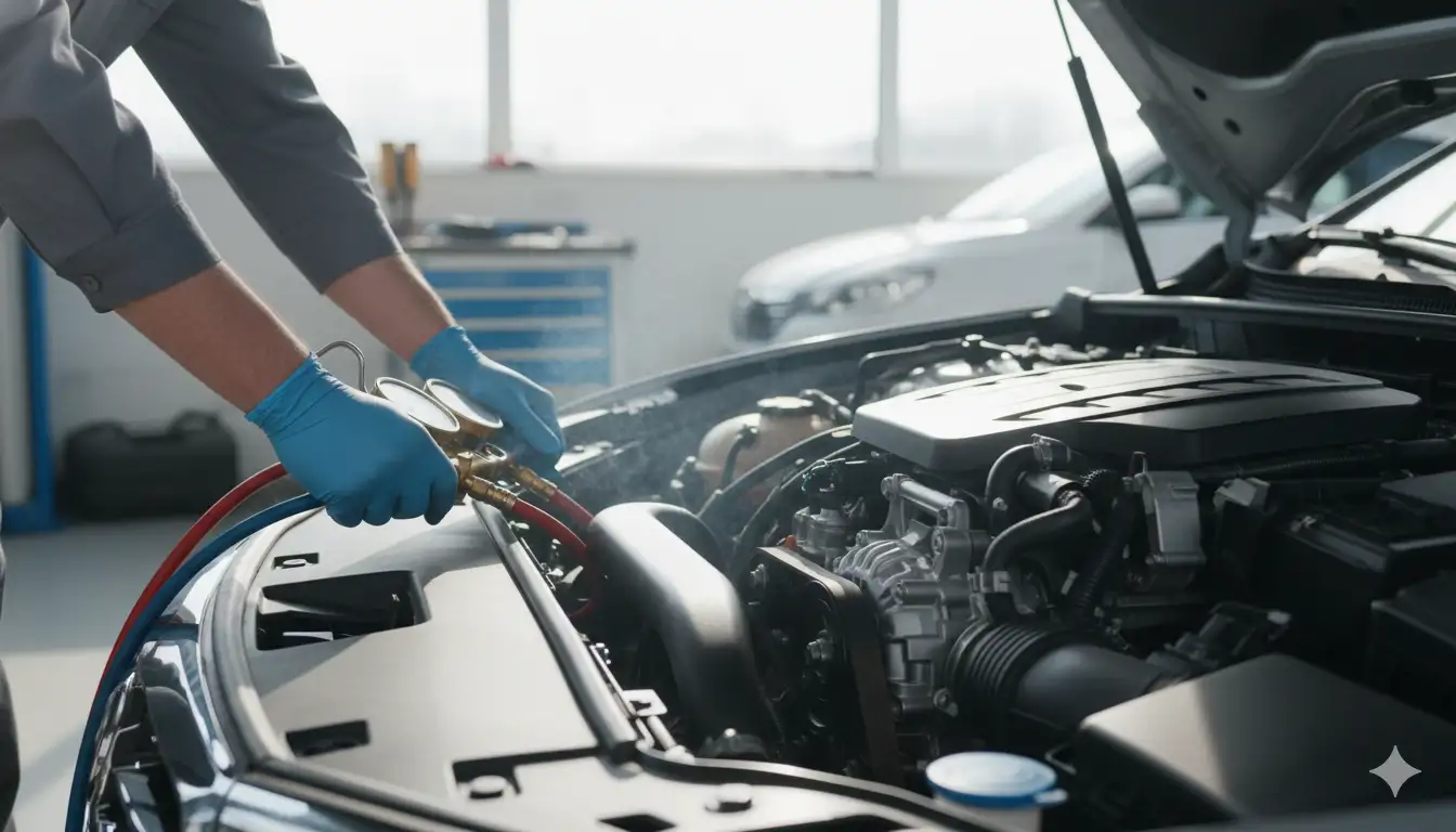 how to fix ac in car blowing hot air 11