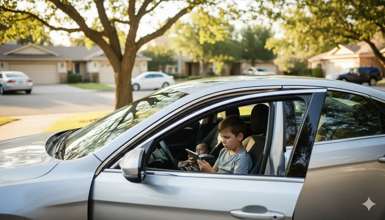 is it illegal to leave your kids in the car 11