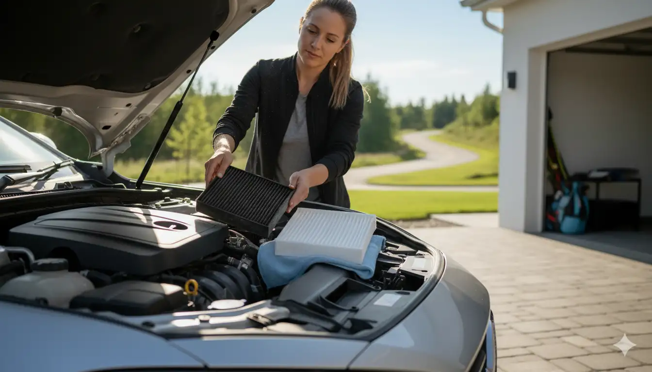 what does the air filter do on a car 11