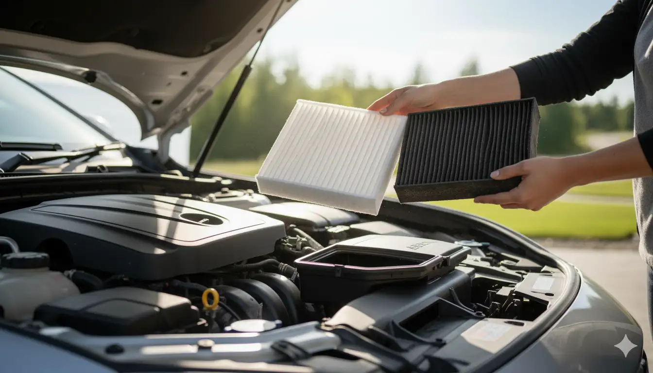 what does the air filter do on a car 12