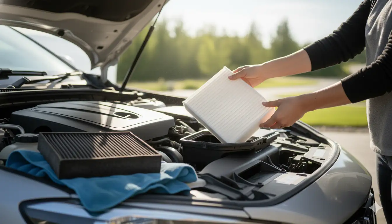 what does the air filter do on a car 13
