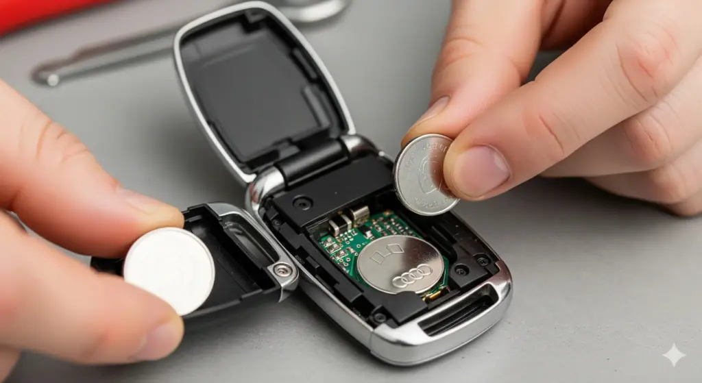What to Do When Your Audi Key Battery Dies? 4 what to do when your audi key battery dies 1 1