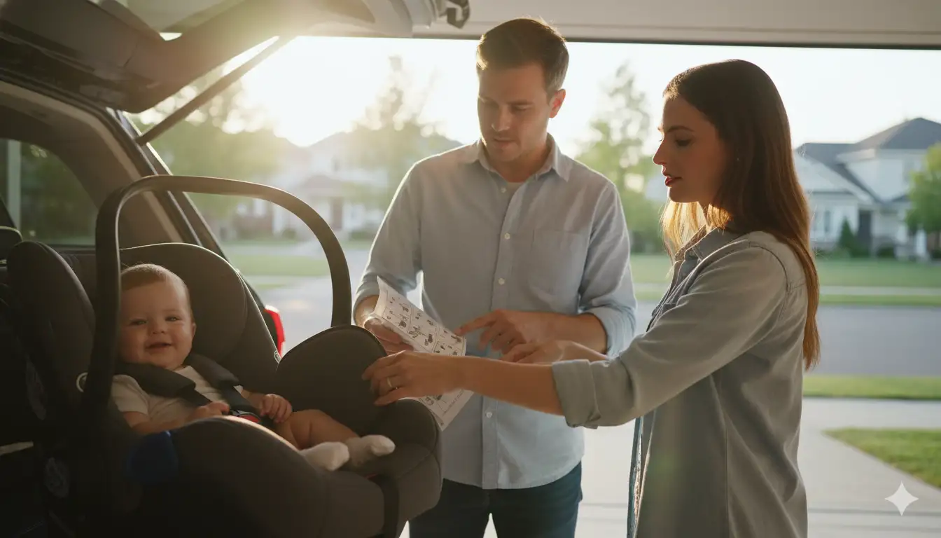when to take newborn insert out of car seat 12