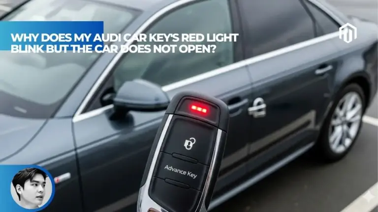 Why Does My Audi Car Key’s Red Light Blink But the Car Does Not Open? Fix It Now
