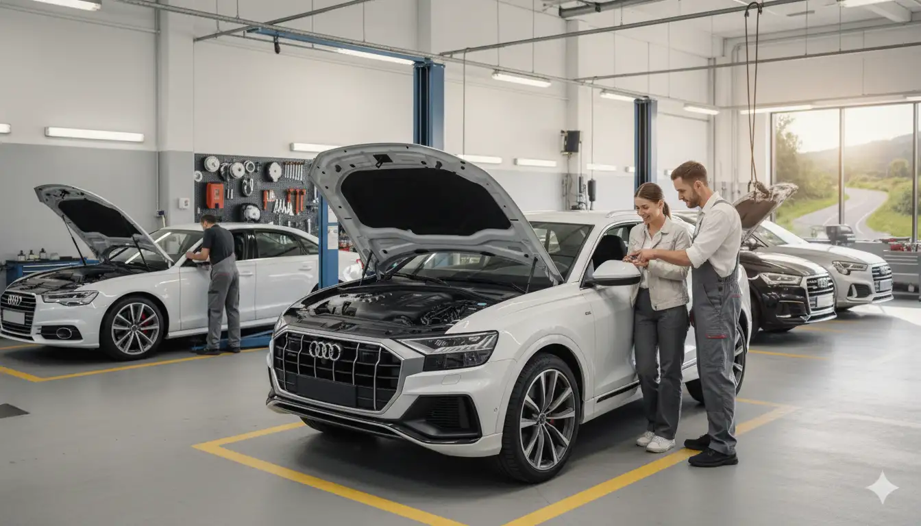 can audi be serviced anywhere 11