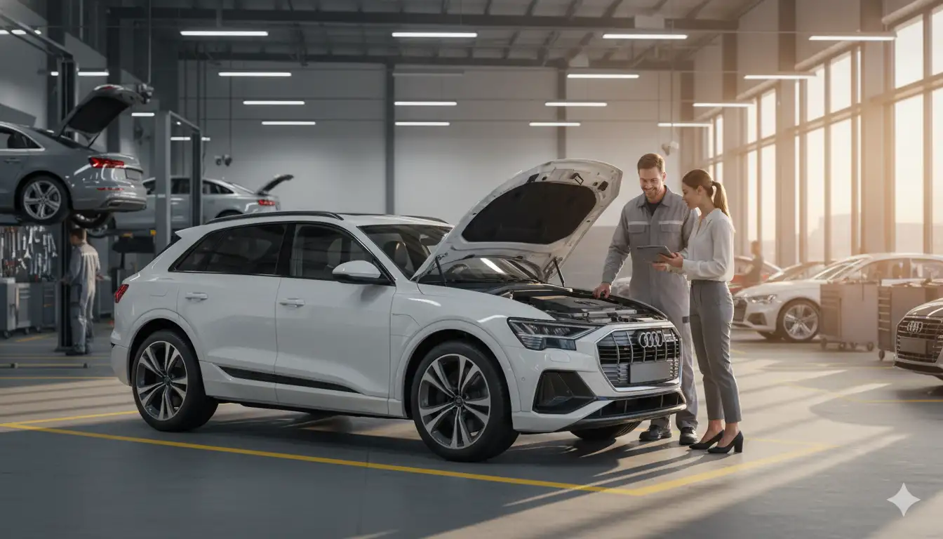 can audi be serviced anywhere 12