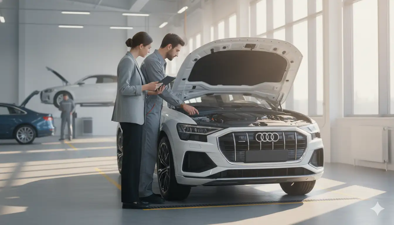 can audi be serviced anywhere 13