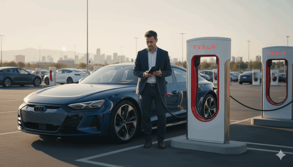 【Explained】Can Audi Charge at Tesla Supercharger? 4 can audi charge at tesla supercharger 12
