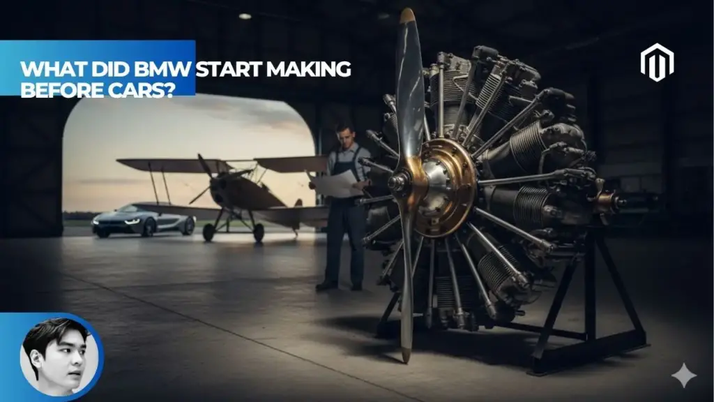 what did bmw start making before cars