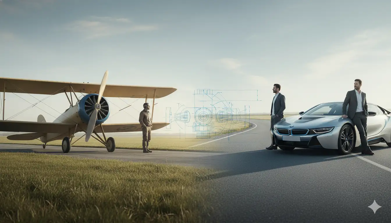 what did bmw start making before cars 12