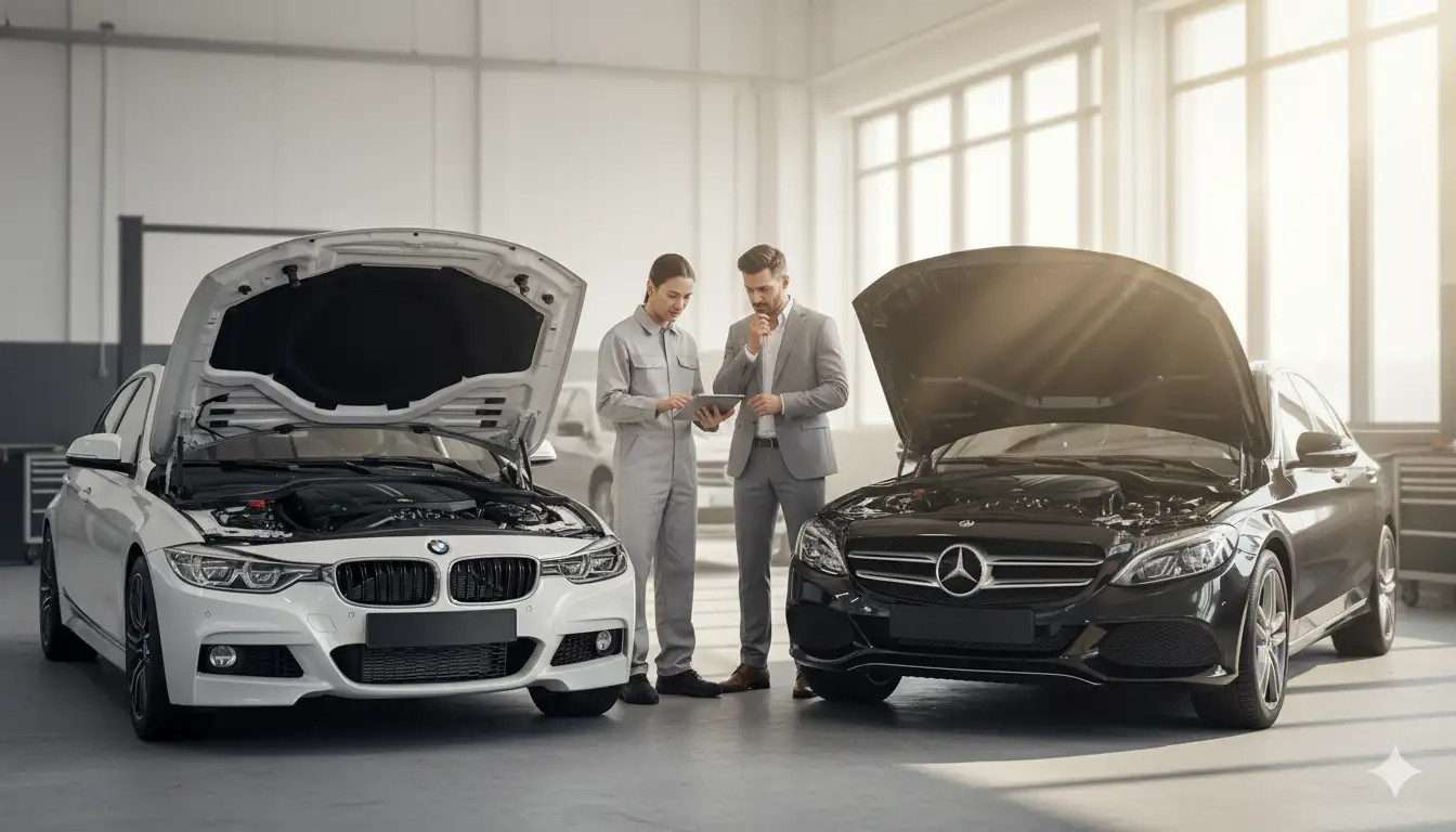 what is more reliable bmw or mercedes 13