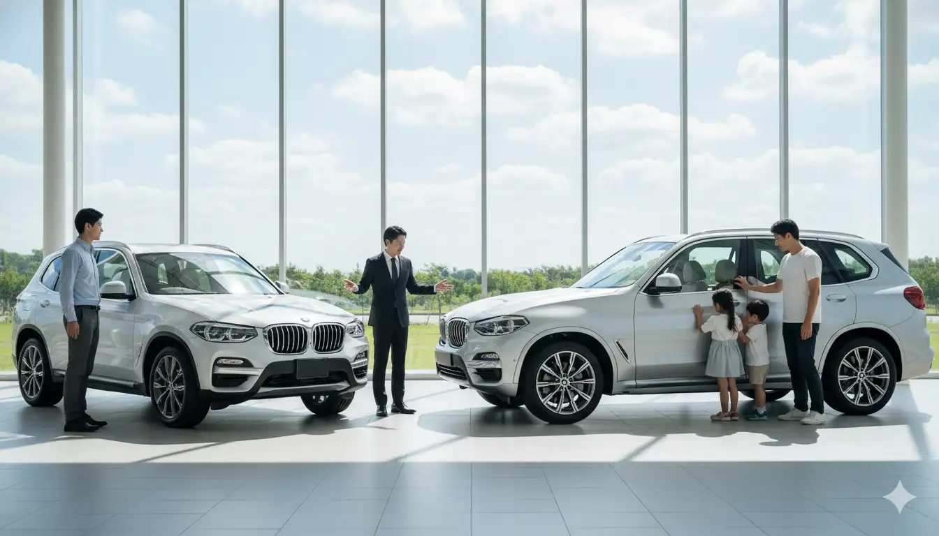 what is the difference between a bmw x3 and x5 11