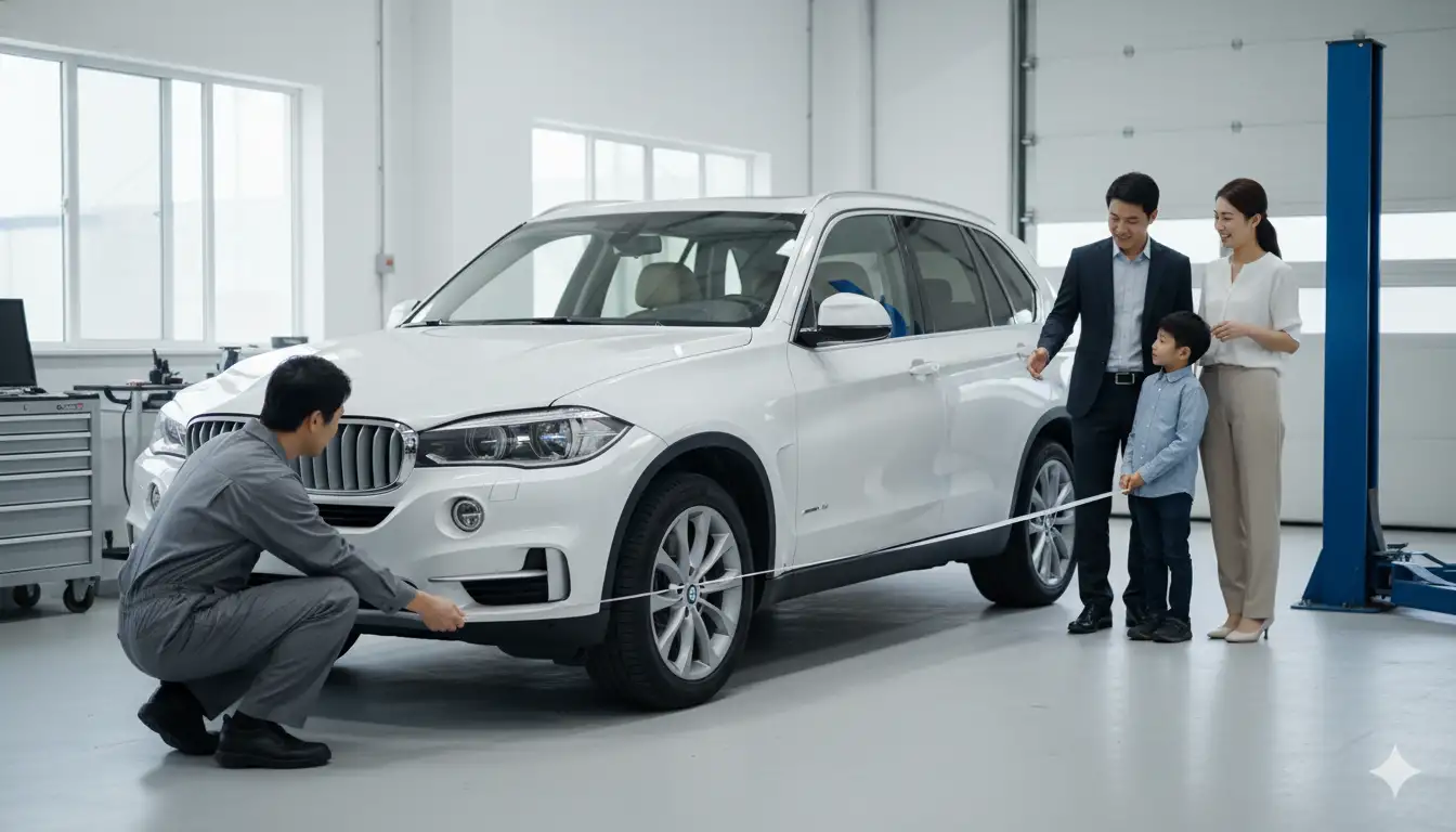 what is the length of a bmw x5 12