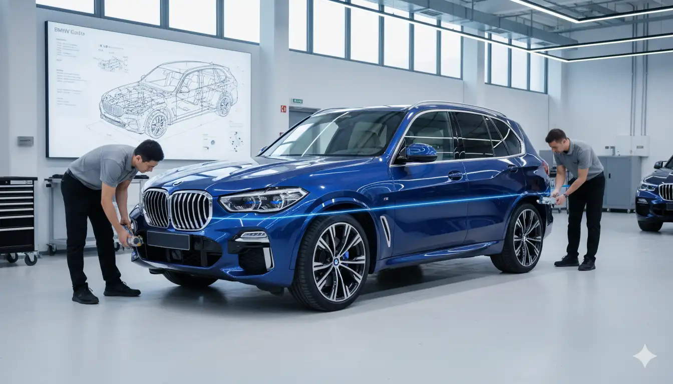 what is the length of a bmw x5 xdrive45e 12