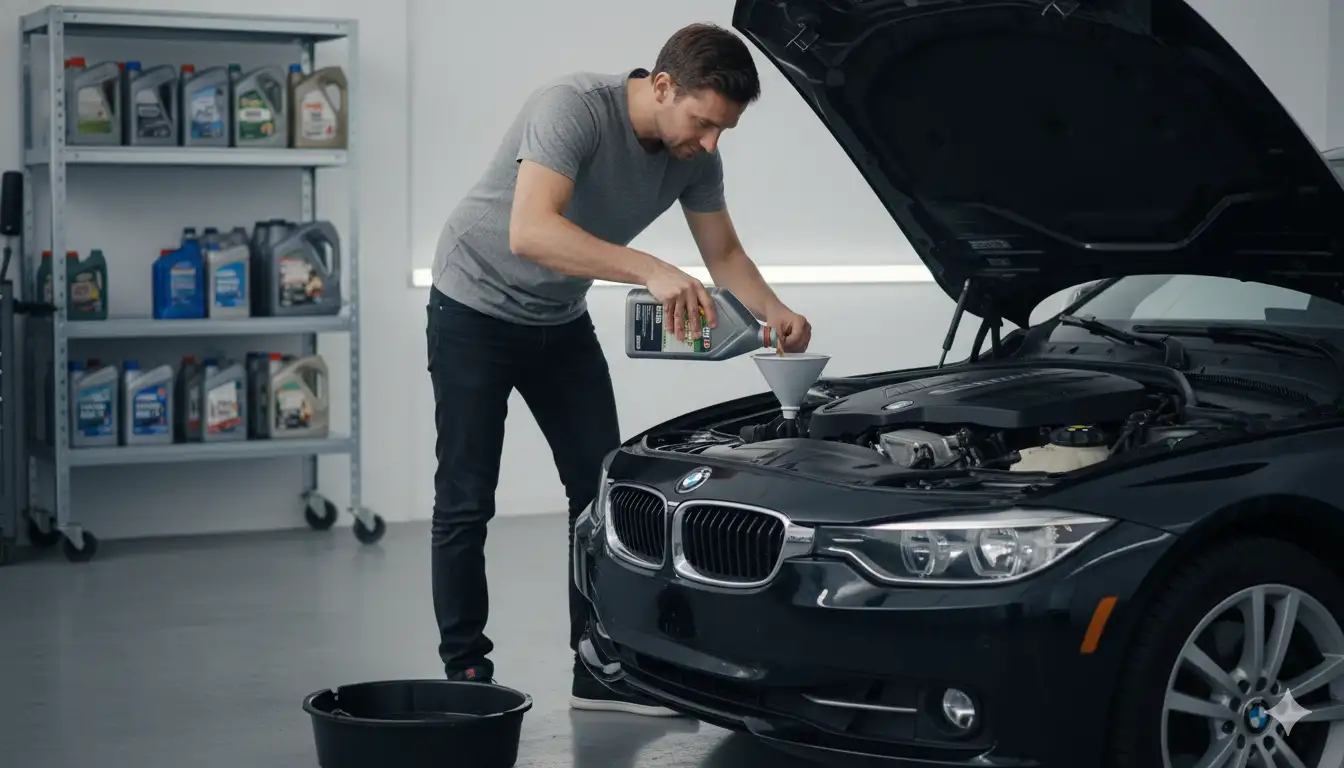 what type of oil does a bmw 328i take 12