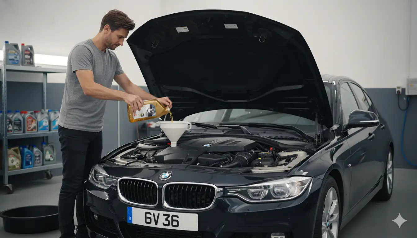 what type of oil does a bmw 328i take 13