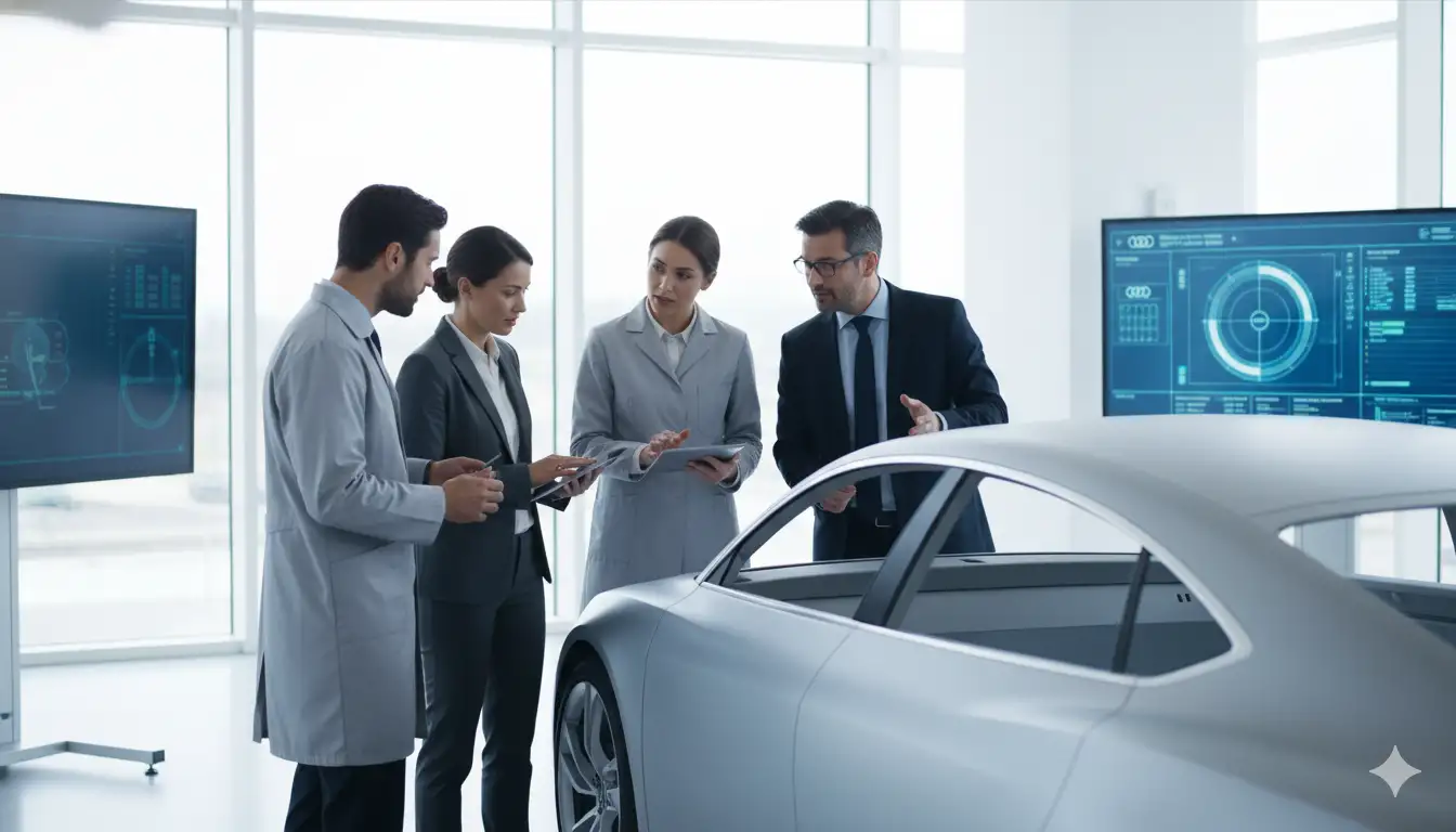 who makes audi cars 12