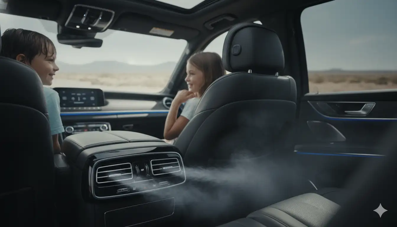 what car has the best air conditioning for the back seat 11