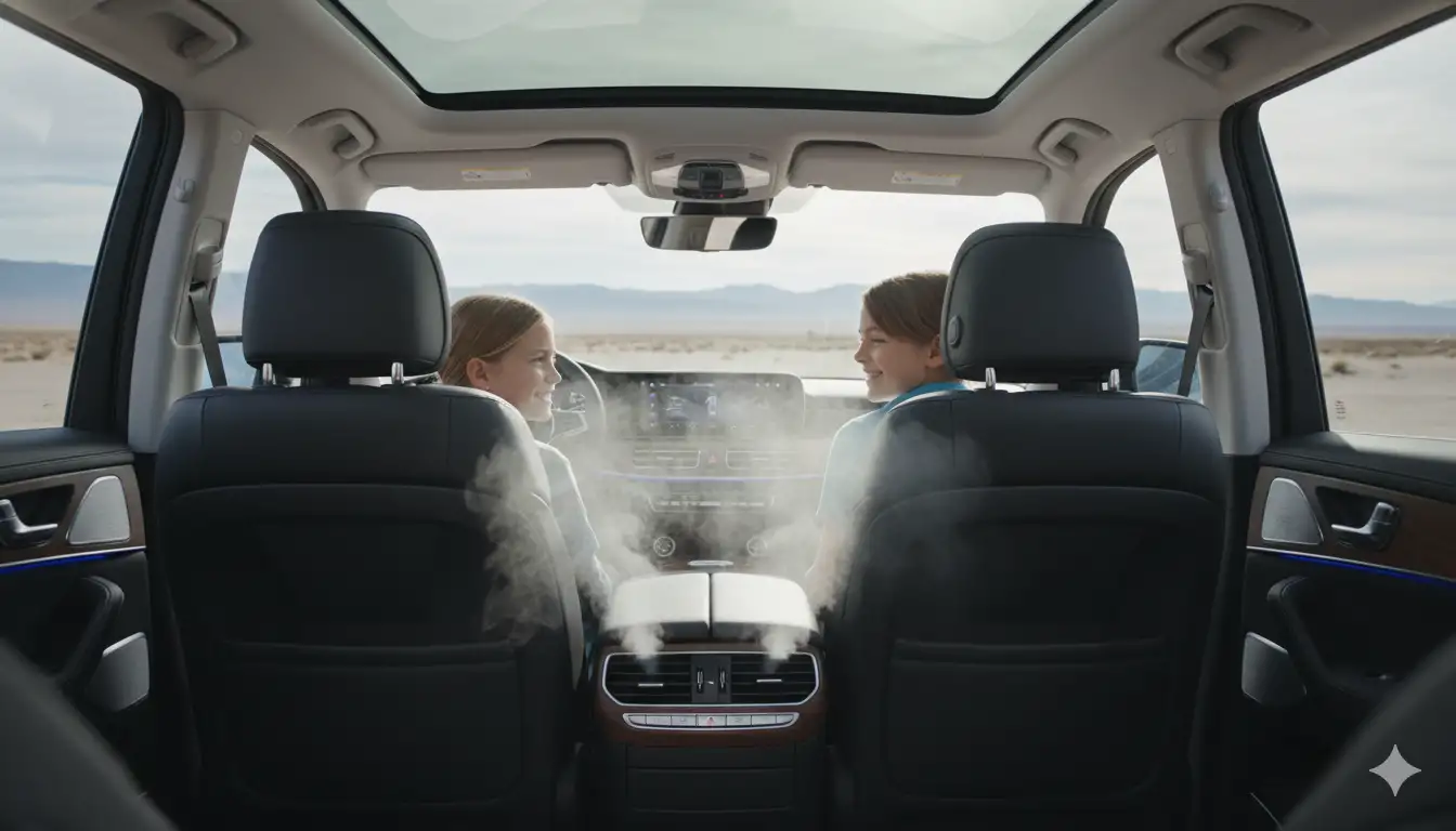 what car has the best air conditioning for the back seat 12