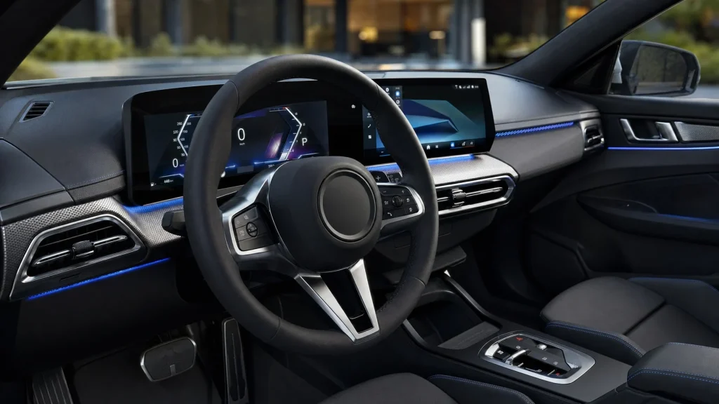 2025 BMW 2-Series Gran Coupe Review: Price, Specs, Performance 2 Redesigned interior of the 2025 BMW 2-Series Gran Coupe featuring the Curved Display dashboard