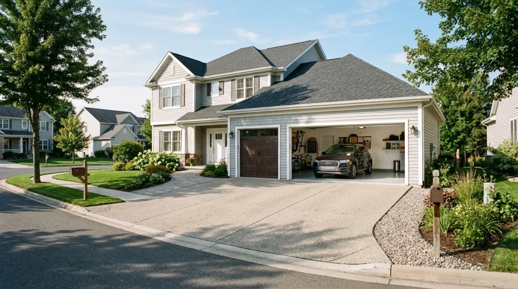 How Many Square Feet Is a 2 Car Garage? Standard Sizes & Costs