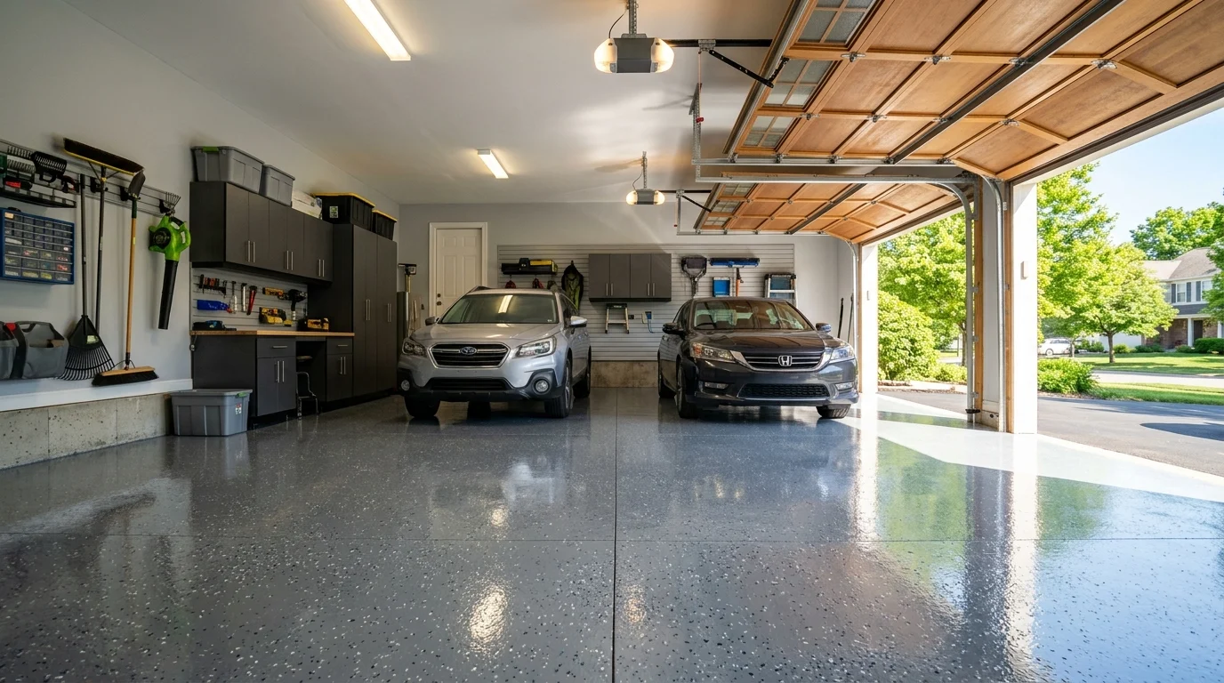 How Much Does It Cost to Epoxy a 2-Car Garage? (2026 Guide)