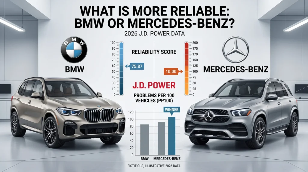 What Is More Reliable BMW or Mercedes? 2026 J.D. Power Data