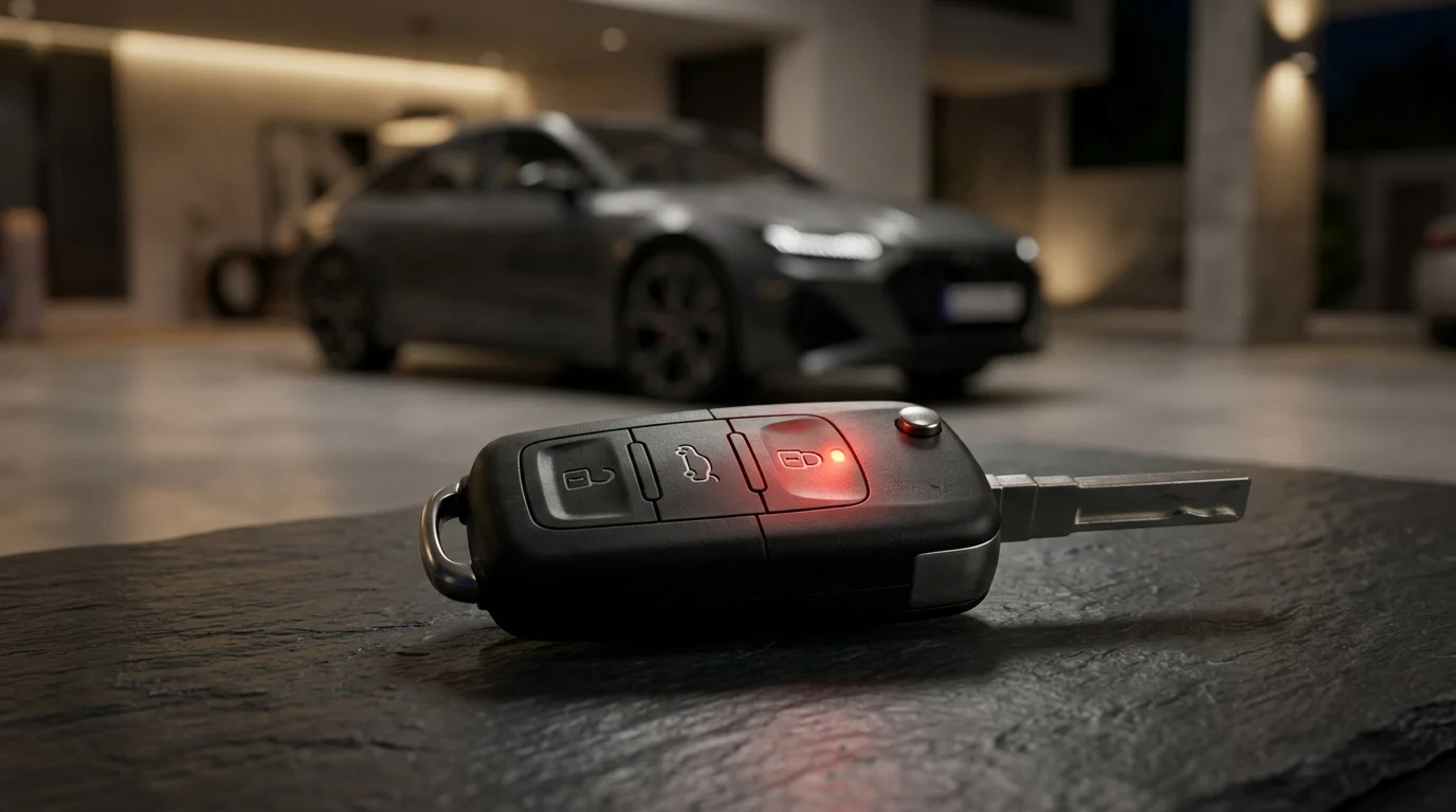 Why Does My Audi Car Keys Red Light Blink But the Car Does Not Open?
