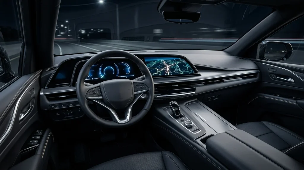 BMW Live Cockpit Pro digital dashboard and navigation included in the Premium Package